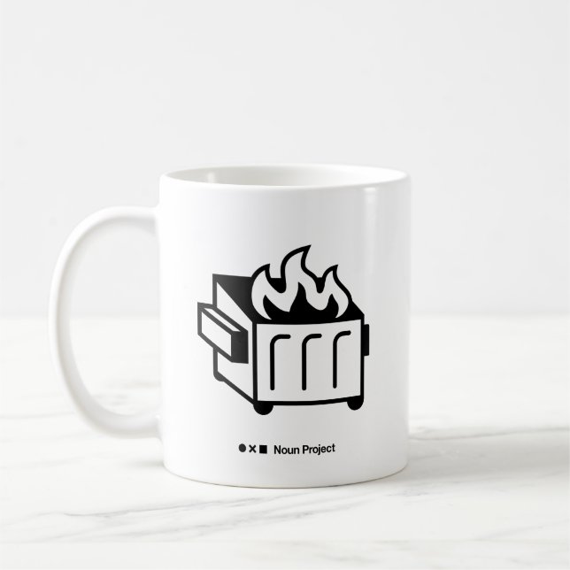 Caneca De Café Lâmpada de incêndio (Esquerda)