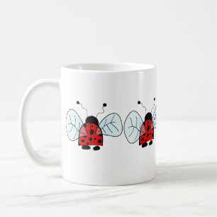 Caneca De Café Lâmpada de Mesa Ladybug