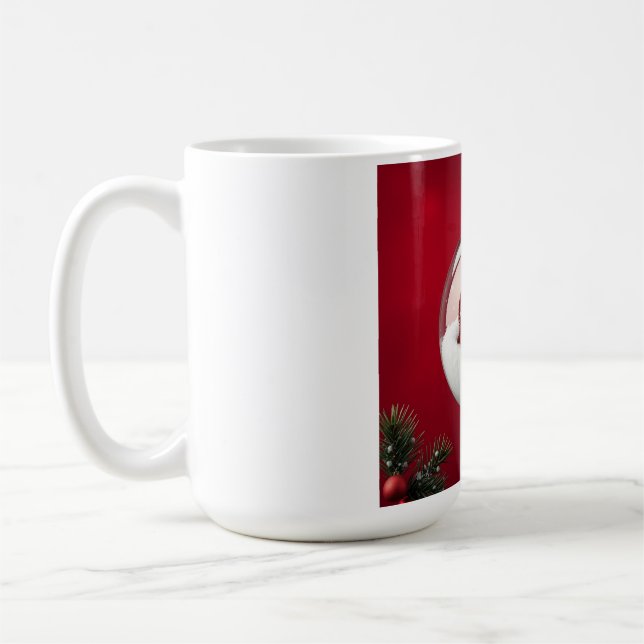Caneca De Café Lâmpada de Natal linda Novo 2025 (Esquerda)