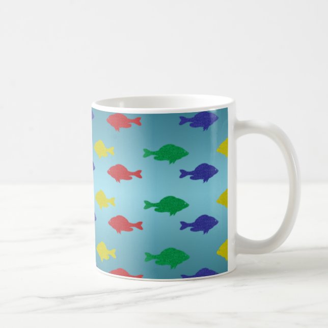 Caneca De Café Lâmpada De Prato De Peixe (Direita)