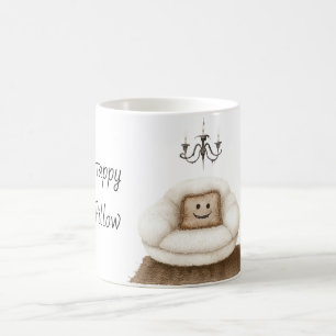 Caneca De Café Lâmpada de Teto Happy Pillow Halloween