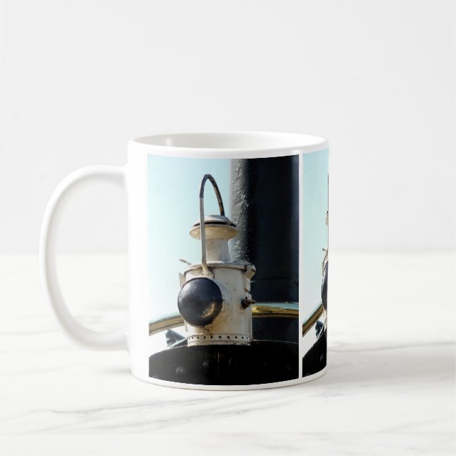 CANECA DE CAFÉ LÂMPADA DE TREM A VAPOR (Esquerda)