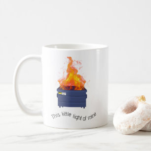 Caneca De Café Lâmpada Dispara Esta Pequena Luz do Humor Meu