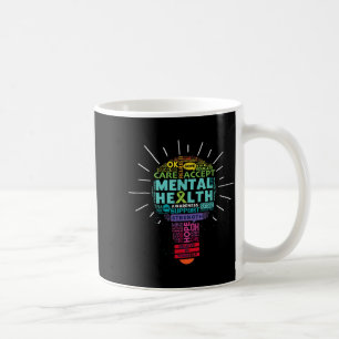 Caneca De Café Lâmpada Inspiradora de Conscientização da Saúde Me