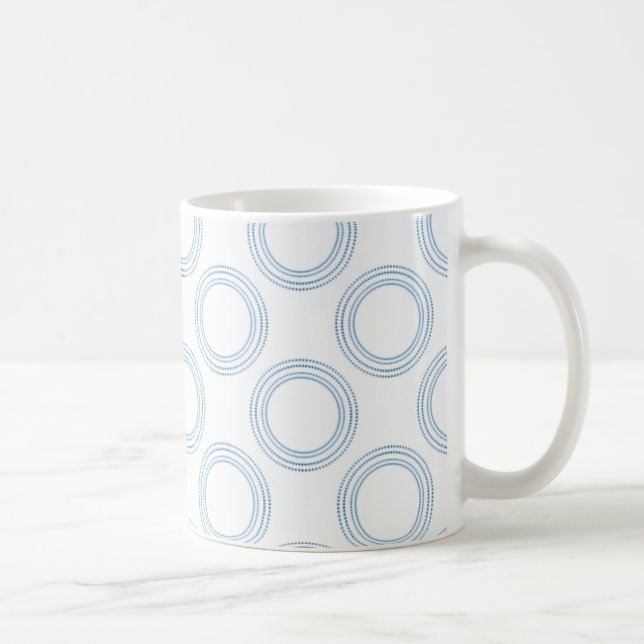 Caneca De Café Lâmpada Perfeitamente Luxuosa, Azul (Direita)