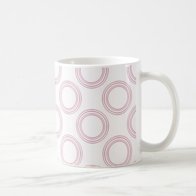 Caneca De Café Lâmpada Perfeitamente Luxuosa, Rosa (Direita)