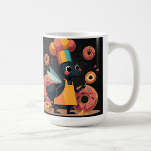 Caneca De Café Lâmpadas com belos biscoitos