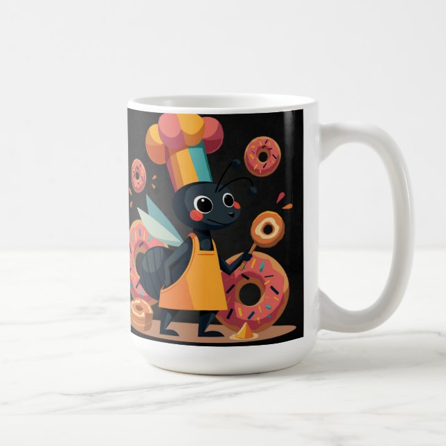 Caneca De Café Lâmpadas com belos biscoitos (Direita)