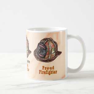 Caneca De Café Lâmpadas de bombeiro orgulhosas