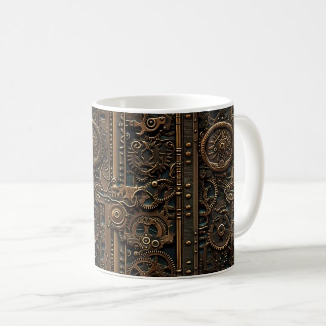 Caneca De Café Lâmpadas de Lágrimas (Frente Esquerda)