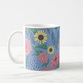Caneca De Café Lâmpadas Florais Encantadoras,Presentes Perfeitos 
