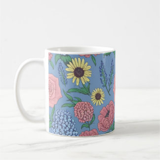Caneca De Café Lâmpadas Florais Encantadoras,Presentes Perfeitos 