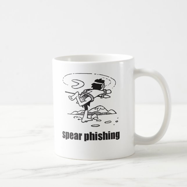 Caneca De Café Lança Phishing (Direita)