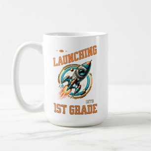 Caneca De Café Lançando na 1ª Série - Volta às Aulas