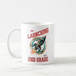 Caneca De Café Lançando na 2ª Série - Volta às Aulas