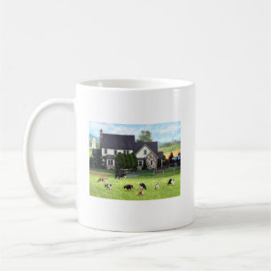 Caneca De Café Lancaster PA - Fazenda com Vacas no Pasto
