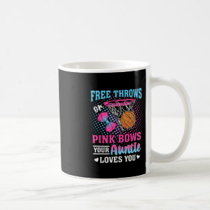 Caneca De Café Lances Livres Ou Laços Cor-de-Rosa A Sua Tia Ama V