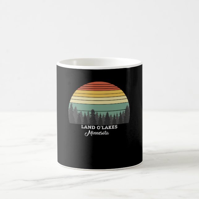 Caneca De Café Land O'Lagos Minnesota (Centro)