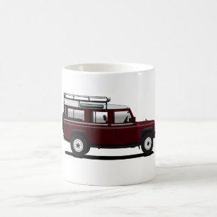 Caneca De Café Land Rover 110