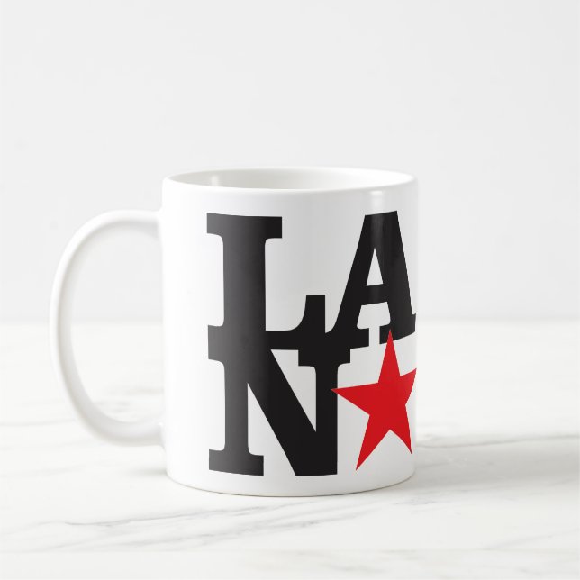Caneca De Café Lansing Coffee. Beba! (Esquerda)