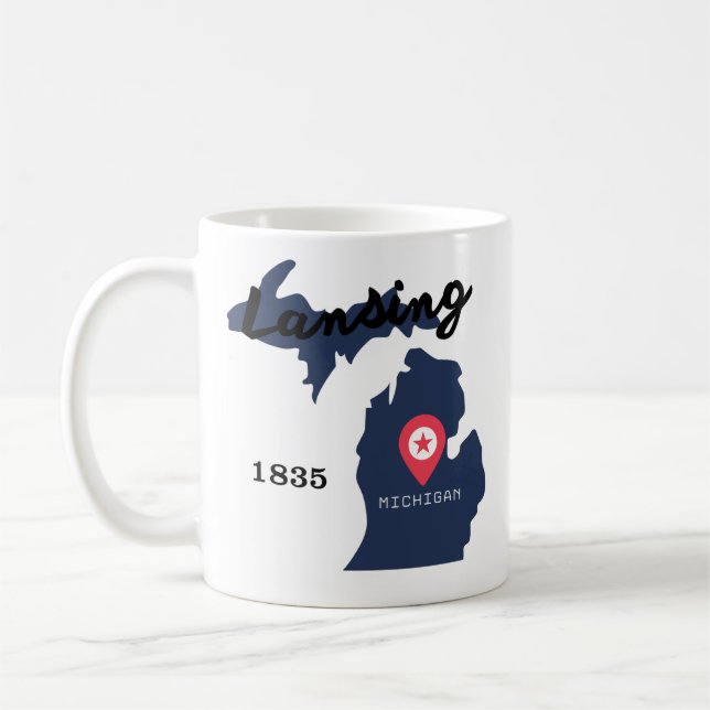 Caneca De Café Lansing coffee mug  (Esquerda)