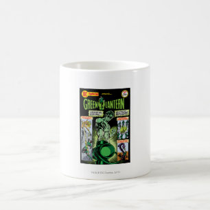 Caneca De Café Lanterna verde - cómico protegido verde