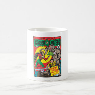 Caneca De Café Lanterna verde contra o feiticeiro das