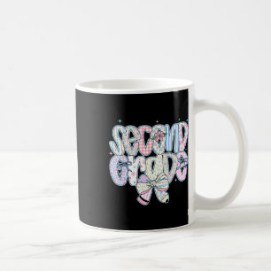 Caneca De Café Lápis Coquette Preppy de Volta às Aulas da Segunda