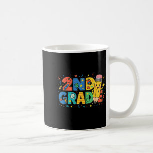 Caneca De Café Lápis De Segundo Grau De Volta Ao Estudo De segund