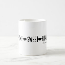 Caneca De Café Lar Doce Lar Personalizado