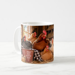Caneca De Café Lar é Onde Estão Minhas Galinhas