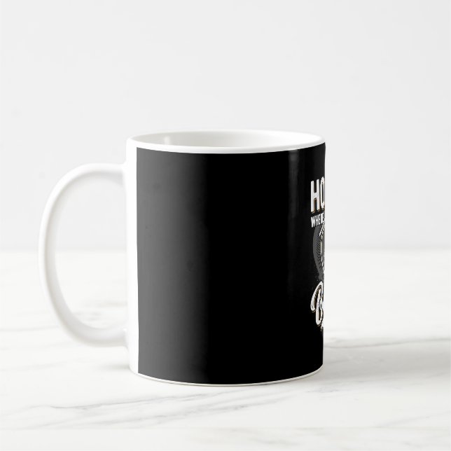 Caneca De Café Lar é Onde Meu Beagle Está_1 (Esquerda)