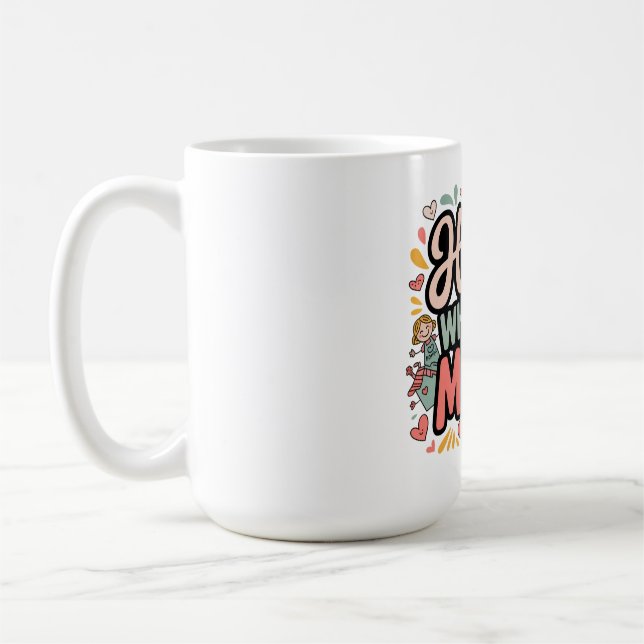 Caneca De Café Lar é Onde Quer que Minha Mãe Esteja (Esquerda)