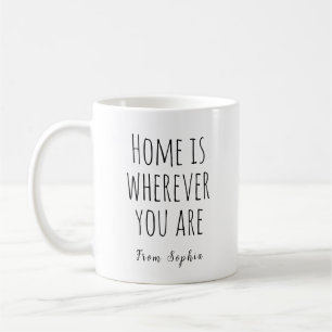 Caneca De Café Lar é Onde Quer que Você Esteja