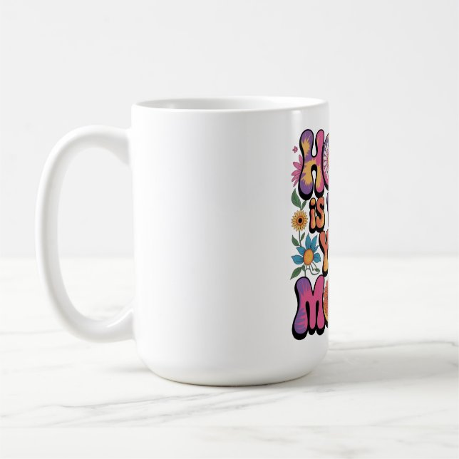 Caneca De Café Lar é Onde Sua Mãe Está (Esquerda)