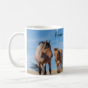 Caneca De Café Lar no Range Wild Mustang