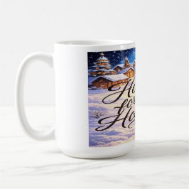 Caneca de café 'Lar para as Festas'
