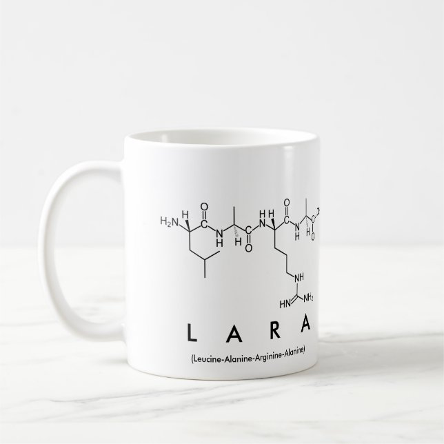 Caneca De Café Lara peptide (Esquerda)