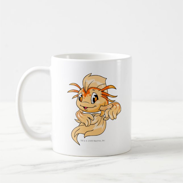 Caneca De Café Laranja de Koi (Esquerda)