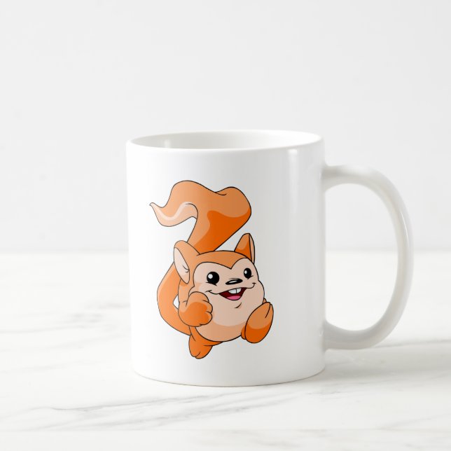 Caneca De Café Laranja de Meerca (Direita)