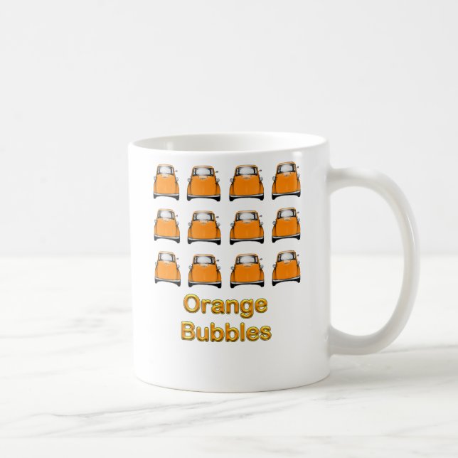 Caneca De Café laranja do isetta (Direita)