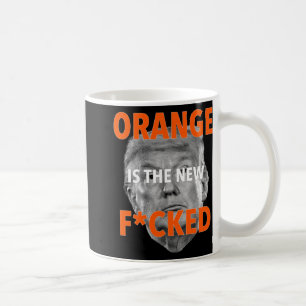 Caneca De Café Laranja É A Nova Maldita... Donald Trump