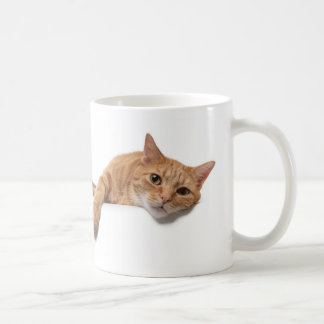 Caneca De Café Laranja Gato