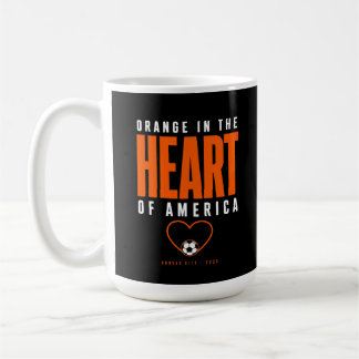 Caneca De Café Laranja no Coração da América Kansas City