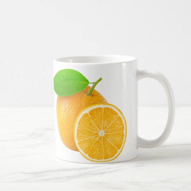 Caneca De Café Laranjas (Direita)