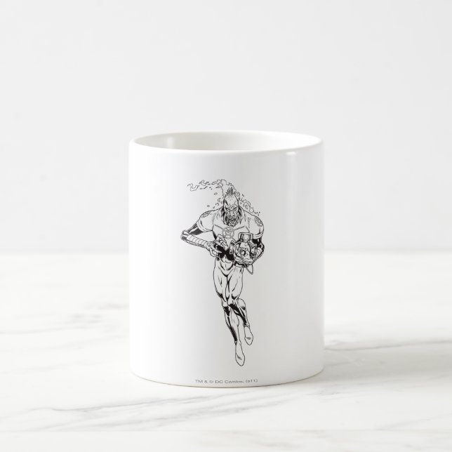 Caneca De Café Larfleeze - Agente Laranja 6 (Centro)