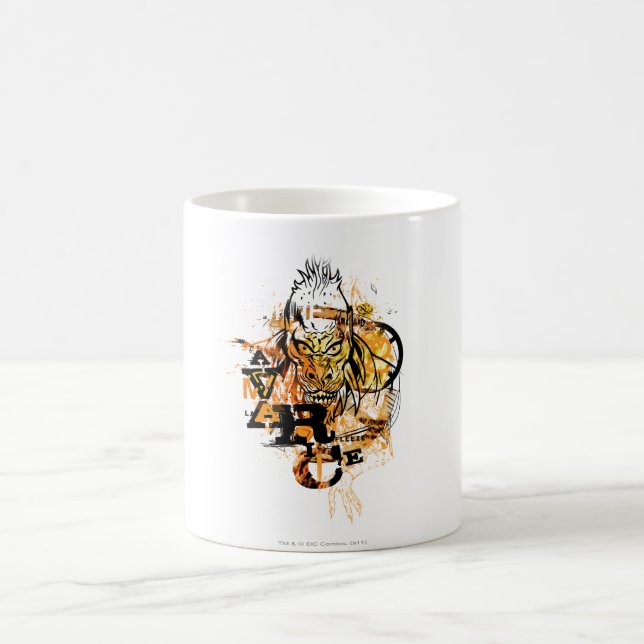Caneca De Café Larfleeze - Agente Orange 11 (Centro)