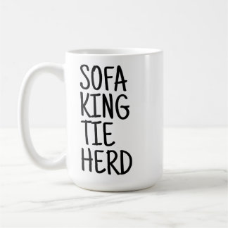 Caneca De Café Large Mug - Sofa King Tie Herd