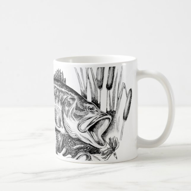 Caneca De Café Largemouth bass (Direita)