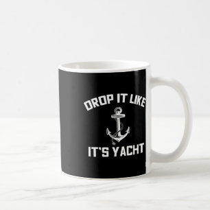 Caneca De Café Largue Como Se Fosse Iate Engraçado Vela Cruzeiro
